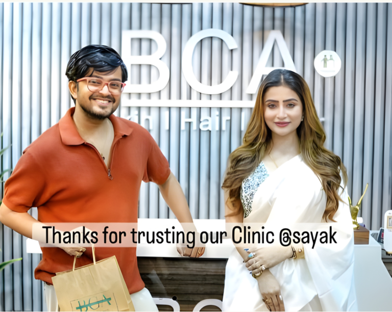 Actor & Influencers Choose BCA Clinic India